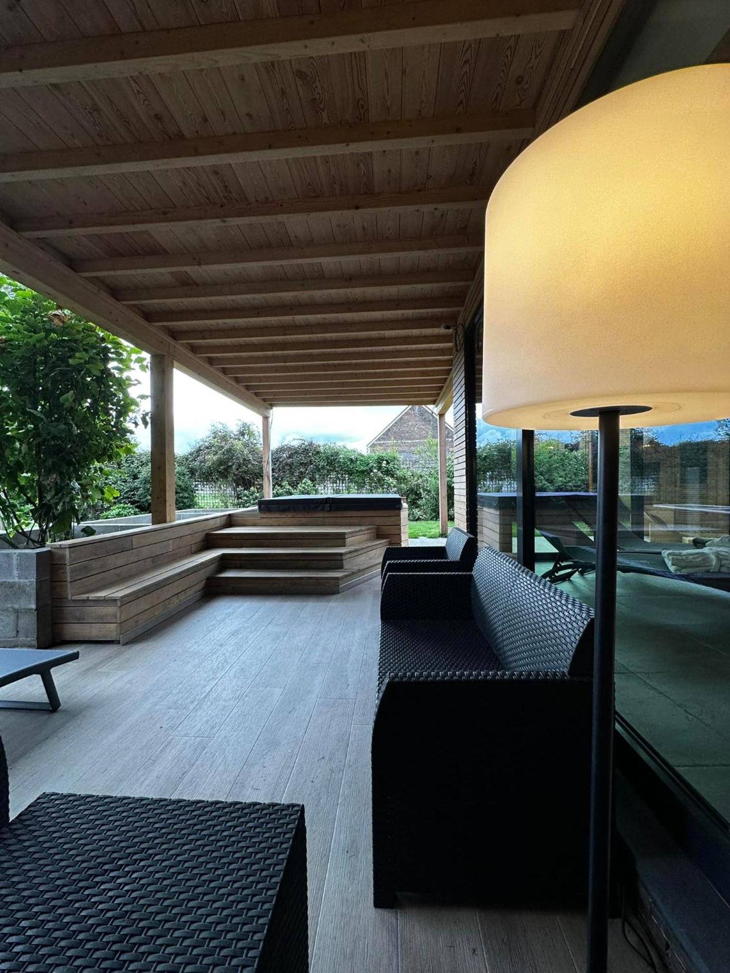Bed and Breakfast Les Arbres Sous Le Vent A 10 Min De Pairi Daiza Jurbise Esterno foto